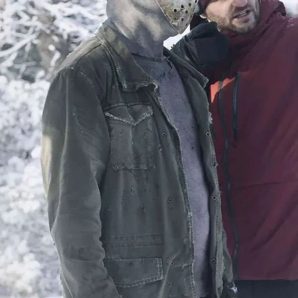Never Hike In The Snow Jason Voorhees Jacket Never Hike In The Snow Jason Voorhees Jacket