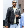 New York Runway Style Jayson Tatum Leather Jacket
