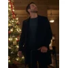 Niall Matter We Met in December Blue Wool Coat