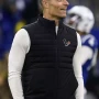 Nick Caserio Houston Texans Football Team Black Vest