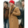 Nick Jonas A Very Jonas Christmas Movie Brown Coat