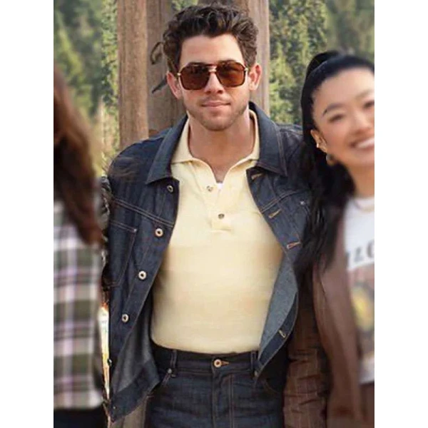 Nick Jonas Camp Rock 3 Blue Denim Jacket