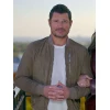 Nick Lachey Love is Blind Suede Bomber Jacket