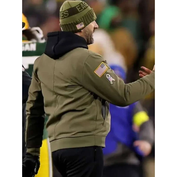 Nick Sirianni Eagles 2025 Salute To Service Bomber Jacket