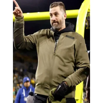 Nick Sirianni Eagles 2025 Salute To Service Bomber Jacket