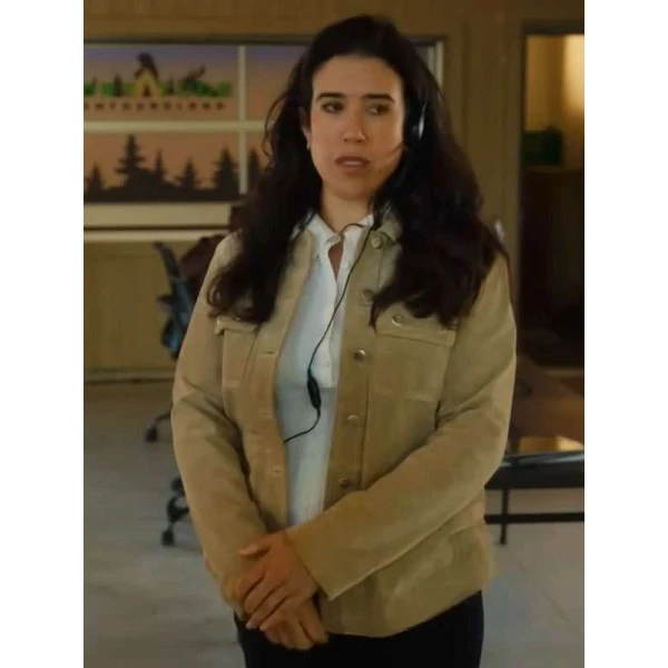 Nicole Power Hudson and Rex S08 Suede Leather Jacket Nicole Power Hudson and Rex S08 Suede Leather Jacket