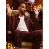 Niko Omilana The Celebrity Traitors Maroon Jacket