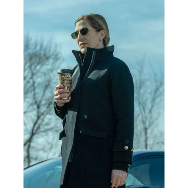 Nina Hobbs Mayor of Kingstown S04 Black Coat