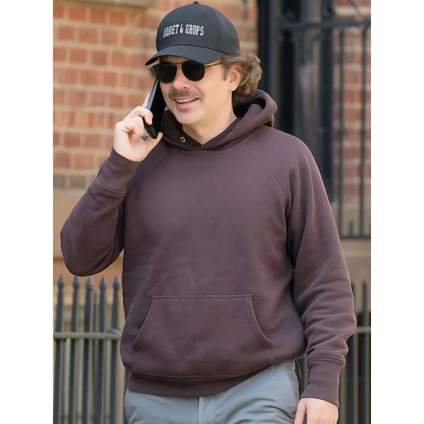 NYC 2025 Bradley Cooper Brown Hoodie