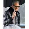 NYC 2025 Jeff Goldblum Shearling Leather Jacket