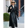 NYC 2025 Naomi Watts Black Leather Coat