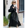 NYC 2025 Naomi Watts Black Leather Coat