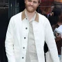 NYC 2025 Wyatt Russell White Jacket