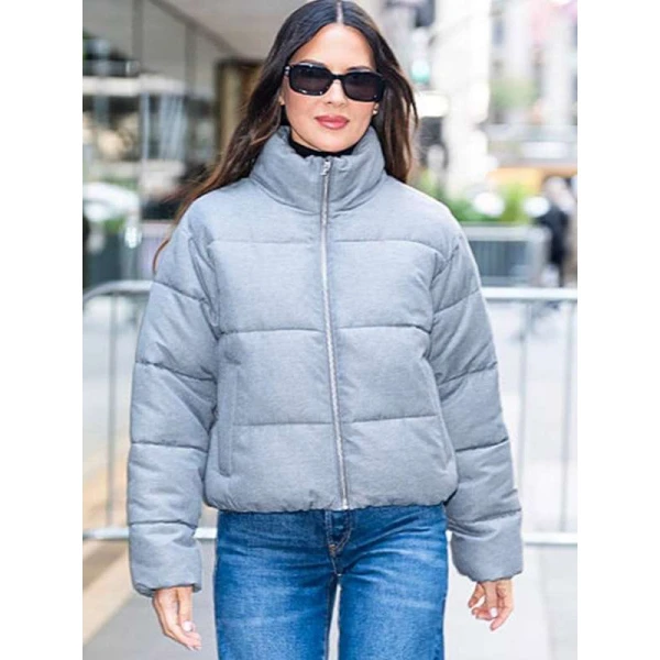 NYC Olivia Munn Puffer Jacket