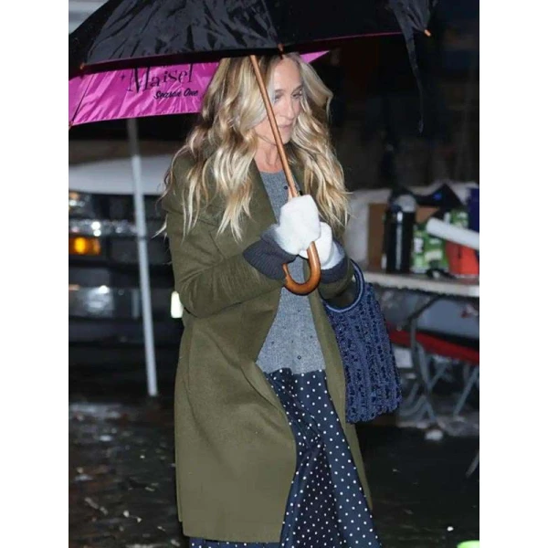 NYC Sarah Jessica Parker Wool Coat