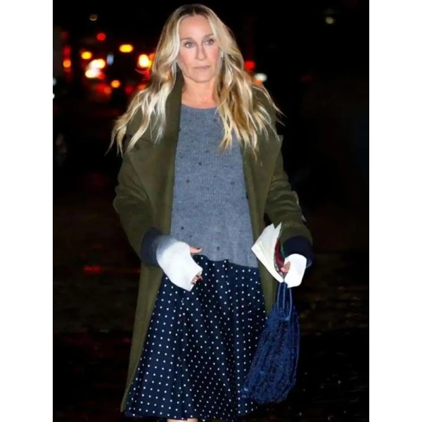 NYC Sarah Jessica Parker Wool Coat