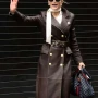 NYC Witney Carso Brown Leather Coat