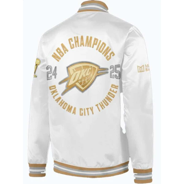 Oklahoma City Thunder 2025 Champions Jacket