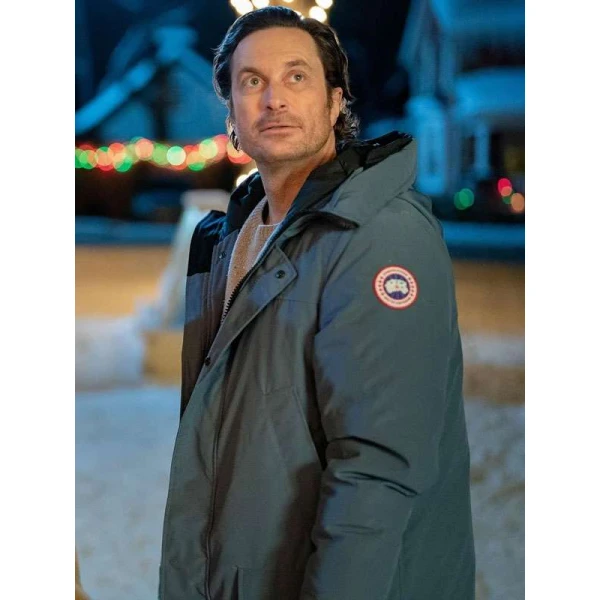 Oliver Hudson A Merry Little Ex-Mas Hooded Jacket