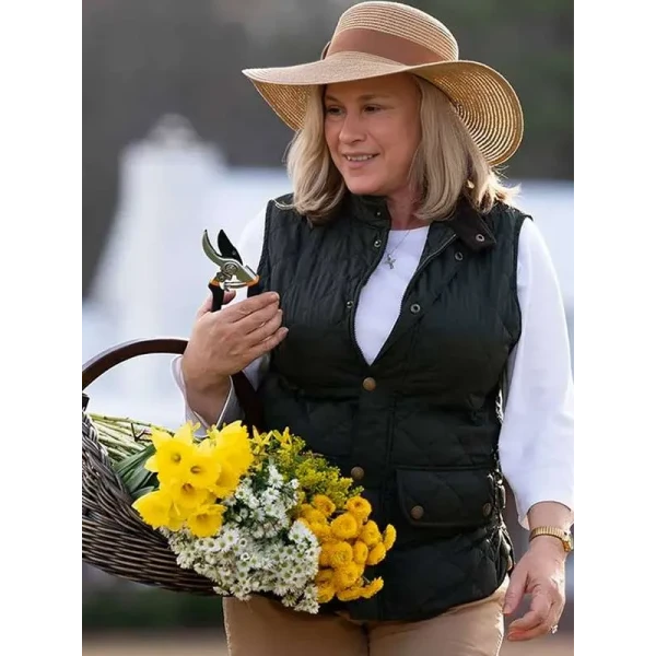 Patricia Arquette Murdaugh Death in the Family Black Vest