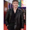 Paul Mescal Hamnet Black Leather Jacket