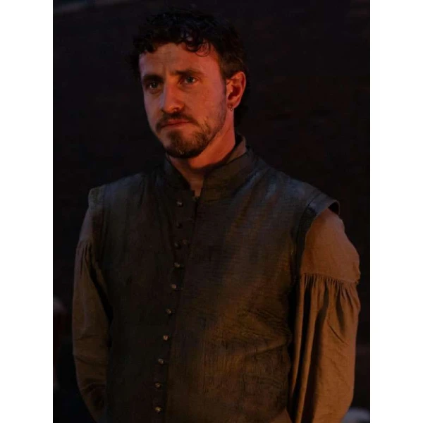 Paul Mescal Hamnet Leather Vest