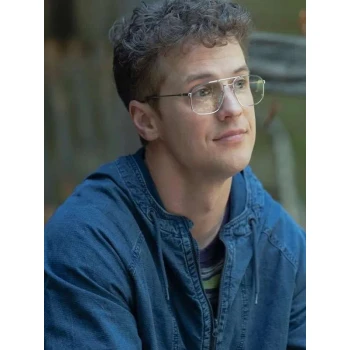 Peacemaker S02 Freddie Stroma Blue Jacket