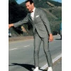 Pee Wee Classic Retro Grey Formal Two-Piece Suit