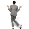 Pee Wee Classic Retro Grey Formal Two-Piece Suit