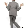 Pee Wee Classic Retro Grey Formal Two-Piece Suit