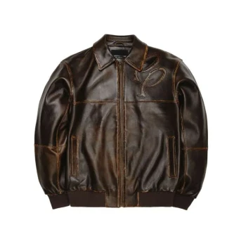 Pelle Pelle Two Tone Leather Jacket