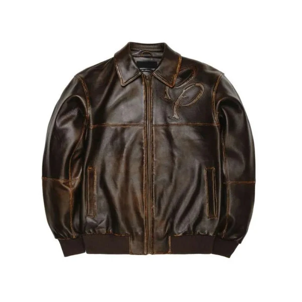 Pelle Pelle Two Tone Leather Jacket