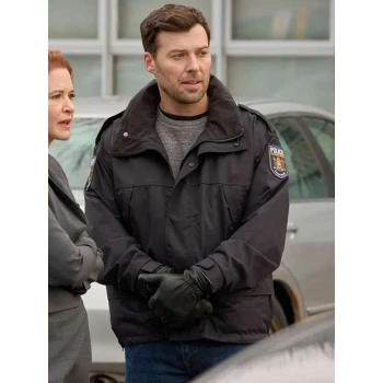 Peter Mooney Mistletoe Murders Black Jacket