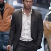 Play Dirty 2025 Mark Wahlberg Grey Suit