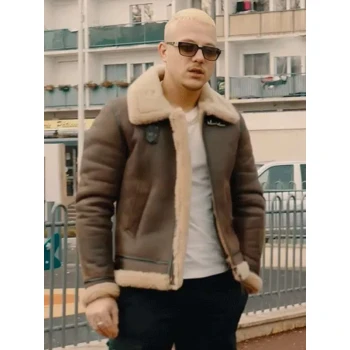 PLK Tu Vois Comment Shearling Leather Jacket