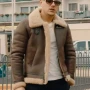 PLK Tu Vois Comment Shearling Leather Jacket