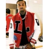 Pop Smoke Dreaming Red Varsity Jacket
