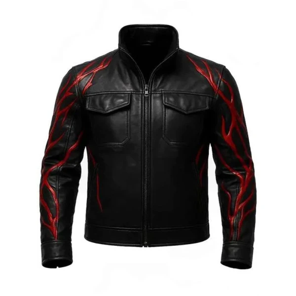 Prototype Black Leather Jacket