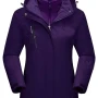 Purple Snow Jacket for Women
