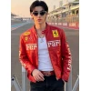 Qatar Grand Prix 2025 Wonho Red Ferrari Jacket