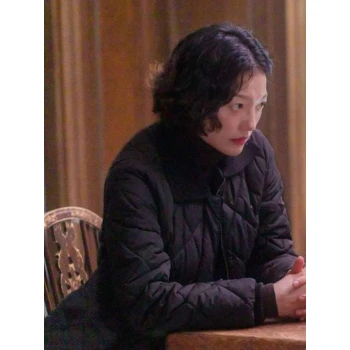 Queen Mantis Lee El Black Quilted Jacket