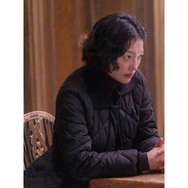 Queen Mantis Lee El Black Quilted Jacket