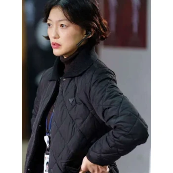 Queen Mantis Lee El Black Quilted Jacket