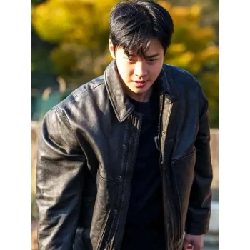 Queen Mantis S01 Cha Soo-yeol Leather Jacket