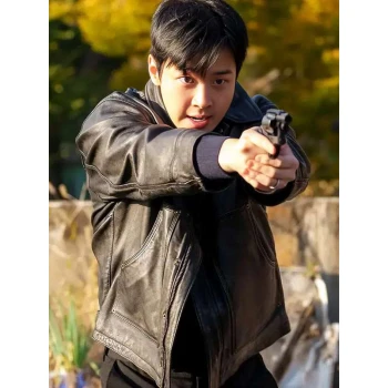 Queen Mantis S01 Cha Soo-yeol Leather Jacket