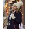Rachael Leigh Cook Tis the Season to be Merry Blue Coat Rachael Leigh Cook Tis the Season to be Merry Blue Coat