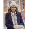 Rachael Leigh Cook Tis the Season to be Merry Blue Coat Rachael Leigh Cook Tis the Season to be Merry Blue Coat