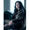 Razane Jammal The Sandman S02 Black Leather Jacket