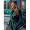 Rebecca Dalton Christmas By Design Green Coat