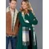 Rebecca Dalton Christmas By Design Green Coat